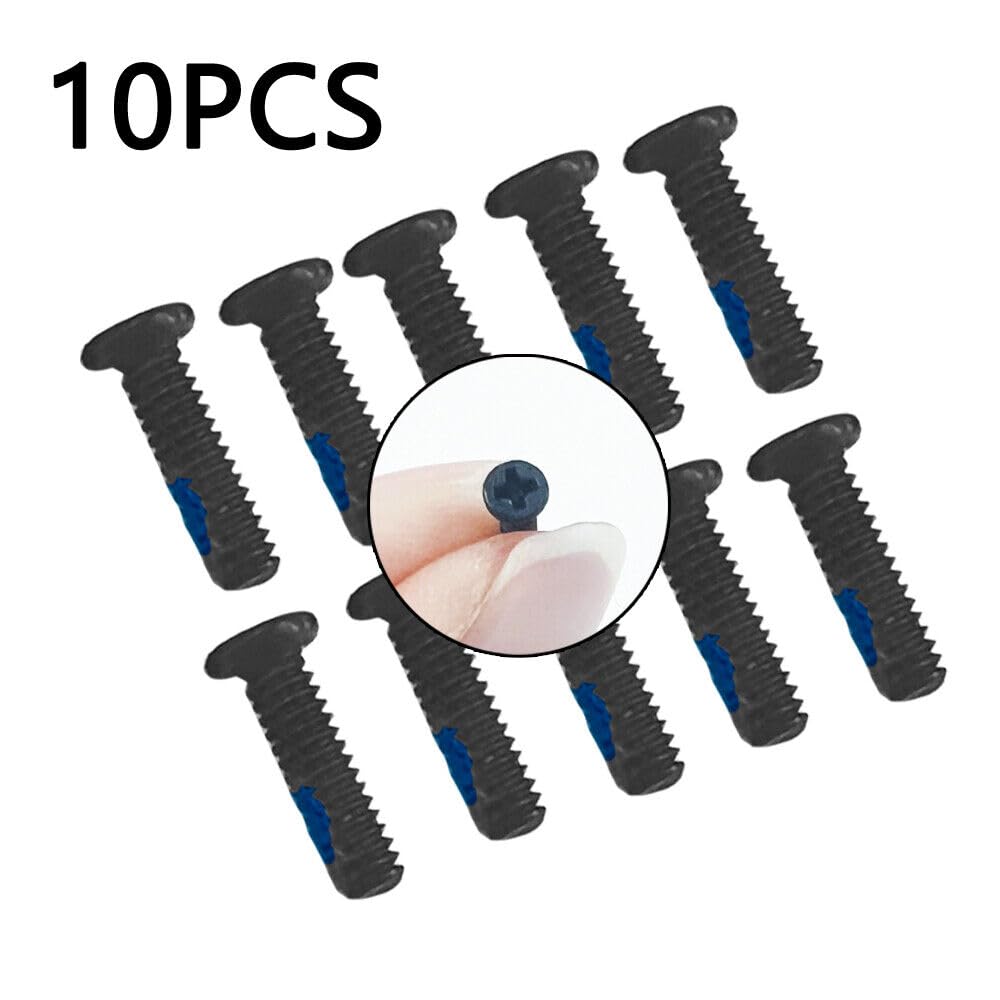 HSSDTECH Black Laptop Screws for Lenovo IdeaPad Yoga 7-14ITL5 82BH, Yoga 7-14ACN6 82N7 (Set of 10) Lower Bottom Base Cover Case Screws