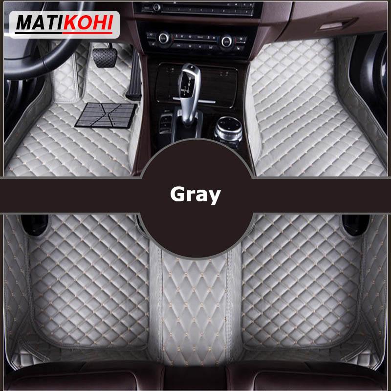 MATIKOHI Custom Car Floor Mats For Skoda KAMIQ Auto Carpets Foot Coche Accessorie