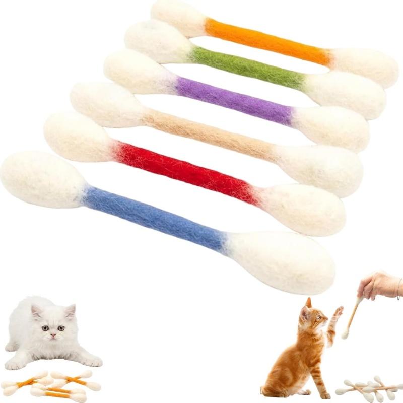 

Кошачья мята Игрушка для кошек Экстрабольшая Хлопковая палочка Плюшевая Интерактивная игра Для кошек и котят Идеально для игры дома Тренировки Подарок на день рождения