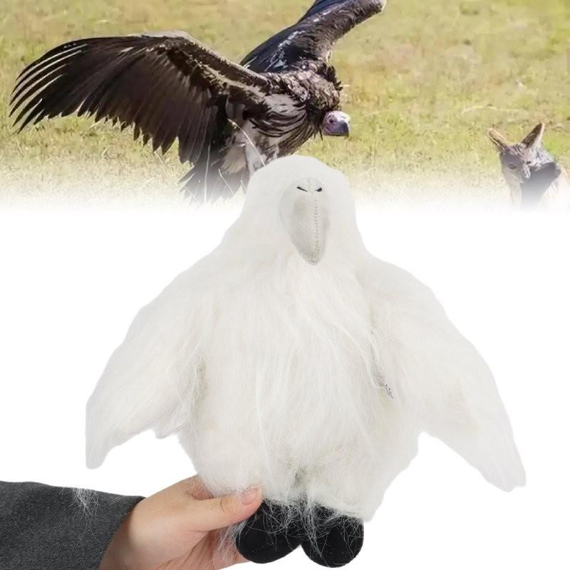 Vulture Eagle White Plush Toy Dolls Room Decoration Children Gift Festivals