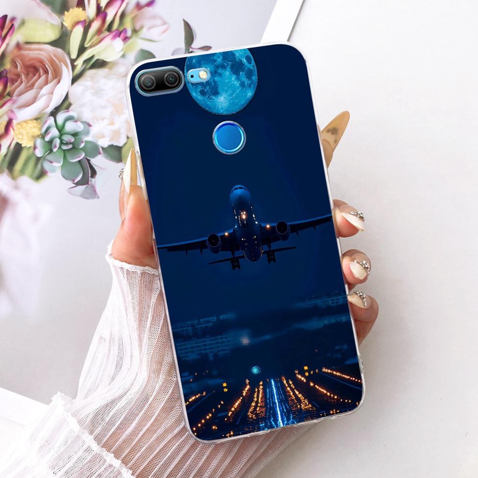 Transparent For Honor 9Lite LLD-L11 LLD-L21 Casing For Honor 9 Lite Case Cover Luxury Fashion Butterfly Funny Cute Painted