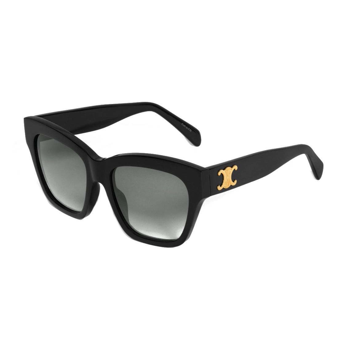 

Celine Triomphe 09 Comfortable Black Square Sunglasses Women sunglasses 4S253CPLB-38NO Basic Packaging-Eyeglass Case+Box,56
