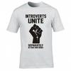 Funny Introverts Unite Tshirt