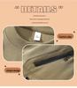 Herren Retro Locker Geschnitten Reißverschlusstasche Hoodie - Einfarbige, Vielseitige Herbst/Winter Mode