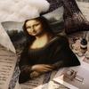 Mona Lisa Funny Wall Art Pictures Pillow Gifts Home Office Furnishings Bedroom Sofa Car Cushion Cover case 45x45cm
