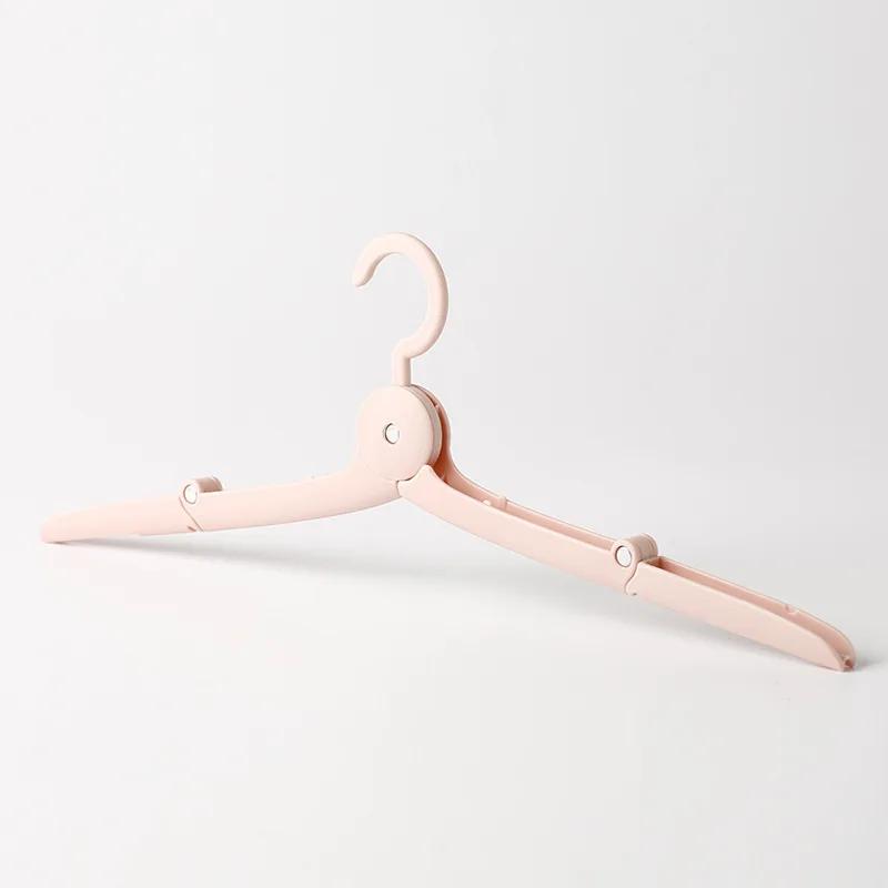 Travel Folding Hanger Retractable Portable Hanger Travel Multifunctional Hanger Nordic Style Mini Storage Eco-friendly Hanger