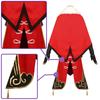 NSPSTT Genshin Impact Liyue Hokuto Cosplay Costume, Uncrowned Dragon King Hokuto Cosplay, Genshin Impact Style (Hokuto Cosplay, No Wig, Size XS)