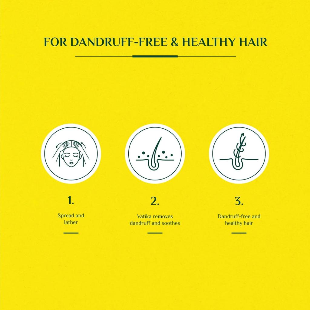 Dandruff Guard Shampoo - Enriched With Lemon & Yoghurt - Removes & Prevents Dandruff - 200 ml