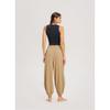 Budhi Mudra Diagonal Jogger Pants  Pale Khaki