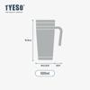 TYESO Stainless Steel Insulation Cup Vacuum Insulation and Cold Insulation Conical Office Cup Handle High Appearance Cup Perfect