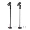 2 Pack Aluminum Body Jewelry Showcase Light Adjustable Angle Display Cabinet Light  Plants Display