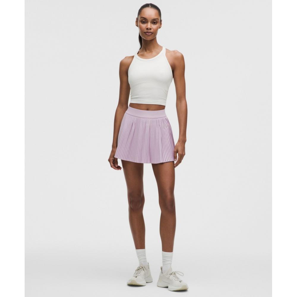 Lullulemon Replicate High-Rise Pleated Tennis Skirt Llay