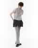 Pahisum Asymmetrical Zipper Skirt_Charcoal