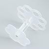1Pcs 8 Holes Acrylic Ice Cream Cone Stand Holder Transparent/Chip Cone Holder