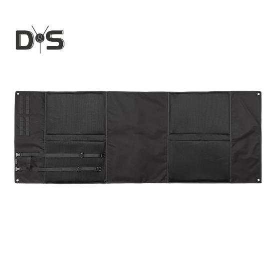 

Надзвичайно великий портативний згорнутий м який килимок зносостійкий водонепроникний багатофункціональний складний наколінник для полювання, кемпінгу чорний