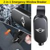 Car Safety Hammer Seat Belt Cutter Escape Tool Window Glass Breaker For BMW Mini Cooper R50 R53 R55 R56 R60 R61 F54 F55 F56