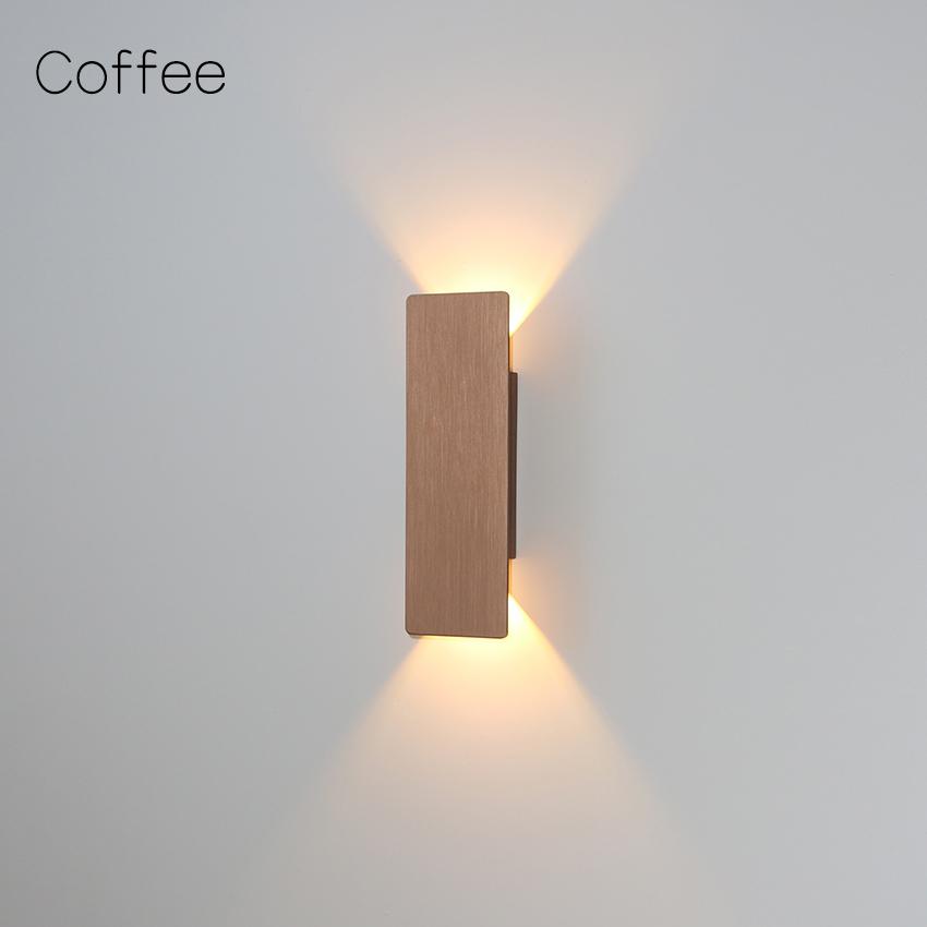Aluminum LED Wall Lamp, Living Room Decoration, Home Lighting, Loft Stair Light, AC85-265V, NR-332