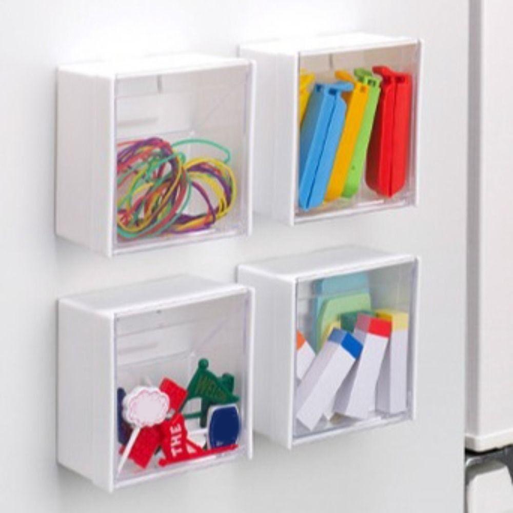 Plastic Mini Storage Box Space Saving Data Cable Storage Box Wall Mounted Storage Boxes Bathroom