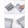 3pcs/set Transparent Mesh Zipper Cosmetic Bag Women Necessary Organizer Fashion Small Large Black Toiletry Makeup Pouch Case