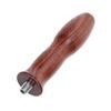 Portafilter Handle Walnut Wood M10 Coffee Filter Machine Handle Replacement for Bottom and Bottomless Portafilter