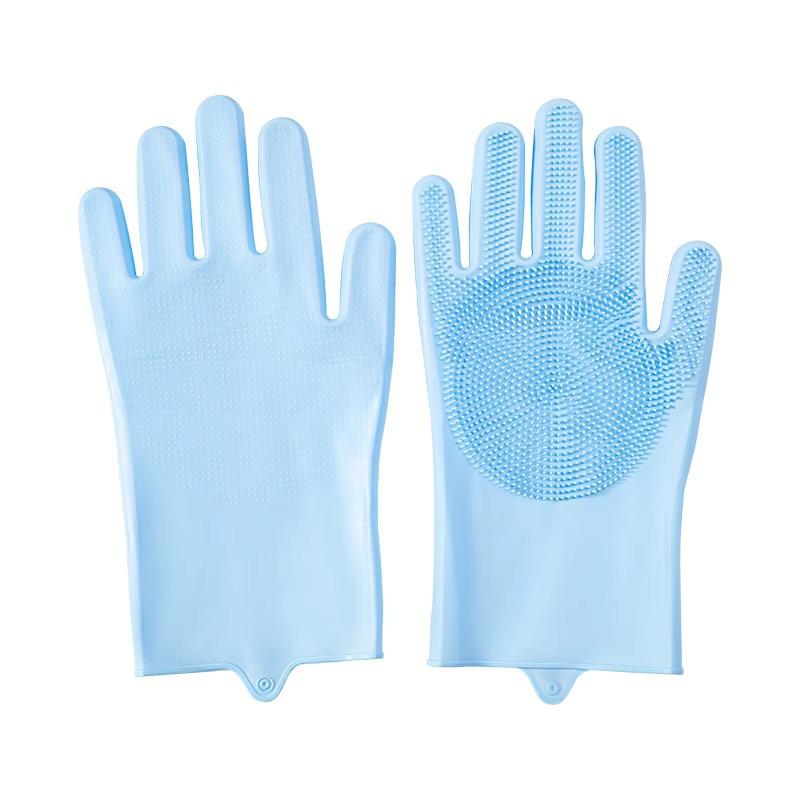 

Thickened Silicone Pet Bathing Gloves: Anti-Scratch, Bite-Proof, Hair Removal for Dogs & Cats