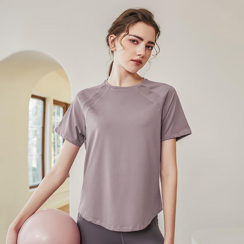 WEZHO Women's Loose Fit Quick-Dry Sports T-Shirt
