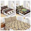 Four-Piece Mattress Set Bohemian 3D Digital Printing Kit Mattress Protective Cover