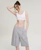 Leijibi One-Pleat Line Sweat Bermuda Pants W