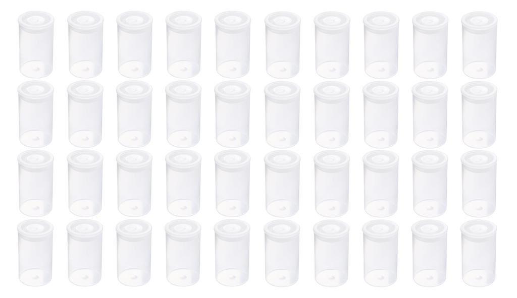 Ohashi Photo Machine Store Film Case for 35mm Transparent Set of 40