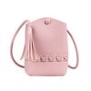 Single-shoulder Commuting Small Square Bag A Niche Design Fashionable and Simple Fringed Crossbody Bag