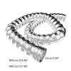 3.94in Flexible Air Aluminum Ducting Dryer Vent Hose Ventilation Tube for Kitchen Bathroom Ventilation Wide Application