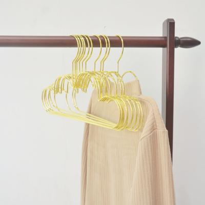 5Pcs Clothes Hanger Non-slip Nordic Style Cloud Shape Golden Kids Cloud Shape Coat Hanger for Home