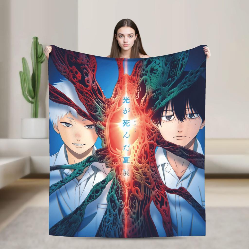 The Summer Hikaru Died Mange Blanket Quality Super Soft  Bedding Throws Winter Travel Office Couch Chair Fashion Bedspread