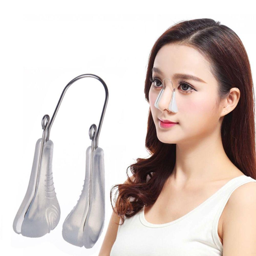 Nose Shaping Corrector Nose Lift-Up Shaper Nose Straightener Nose Shaper Clip Silicone Nose Lifter