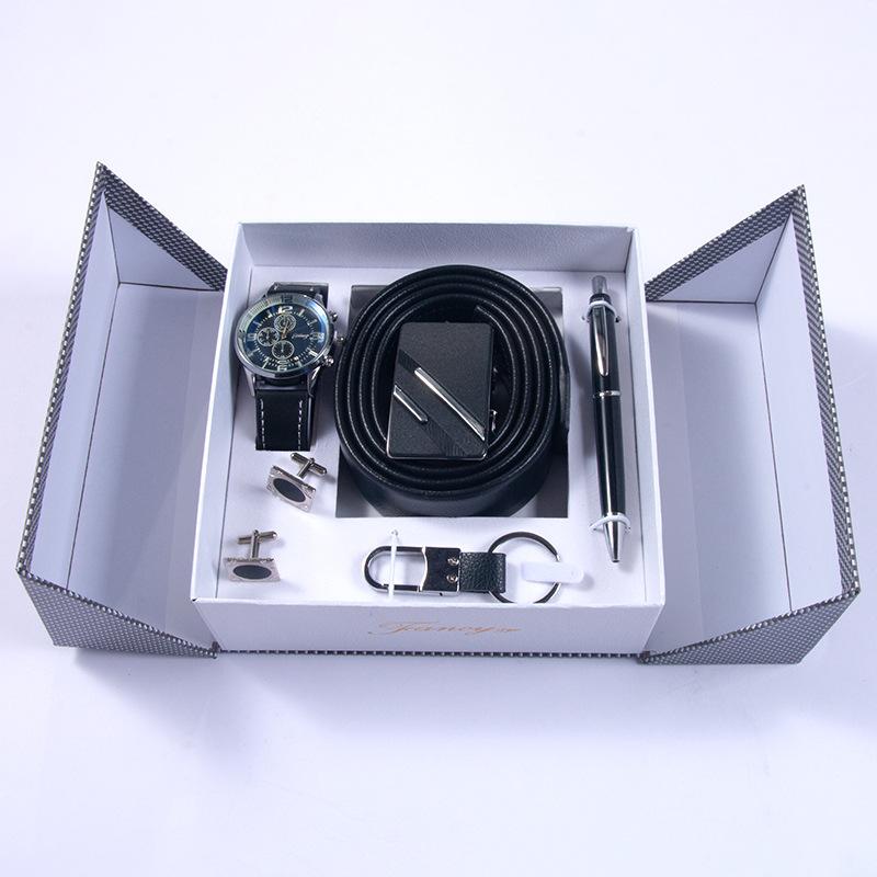 Fancy & Yc M2277 Elegant 5-Piece Business Experience Kit Simple Luxury Men's Set for High-End Events Holiday Gift Set for Men