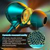 Sweatproof Sport In Ear Headphones Builts in Microphones for Clear Call 13mm Composite Diaphragm Enhances Music Playback