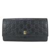 Used Purse Ribbon 388679 Sima Leather Black Guccisima