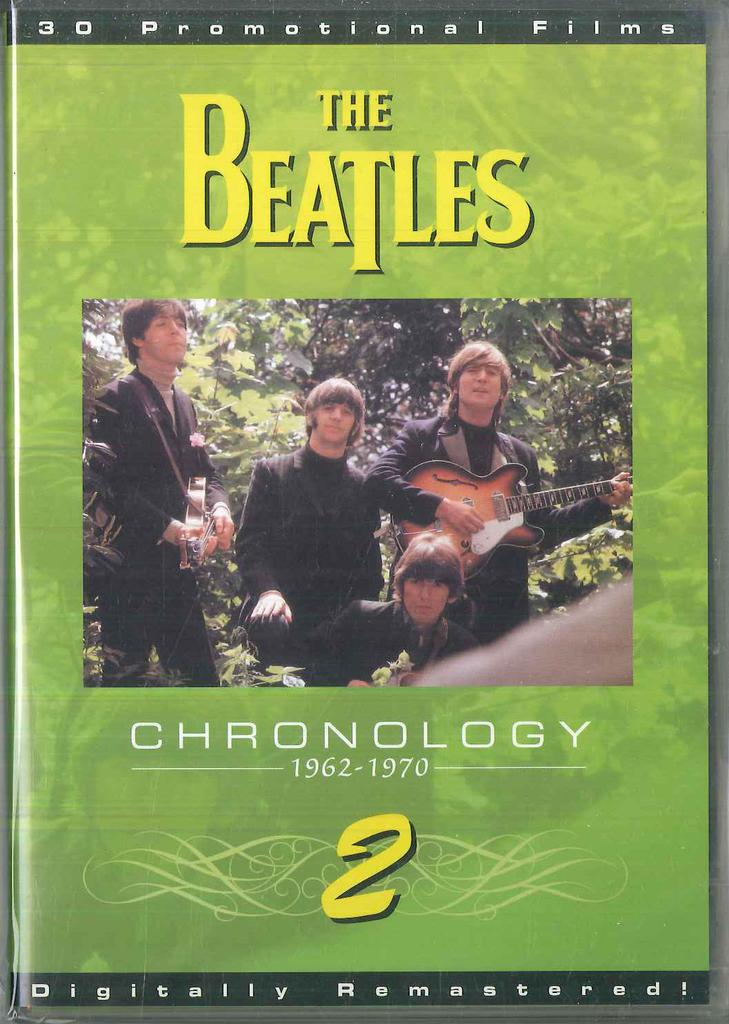 DVD BEATLES - Chronology 2 (1962-1970) PPDVD002 PICTURE PERFECT 2004 Non Japan Music Video Used