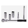 Kehong Dual-Use Ratchet Wrench Set: 3/8" Drive, 16mm & 21mm Sockets, 6" Extension Bar, Spark Plug Socket.