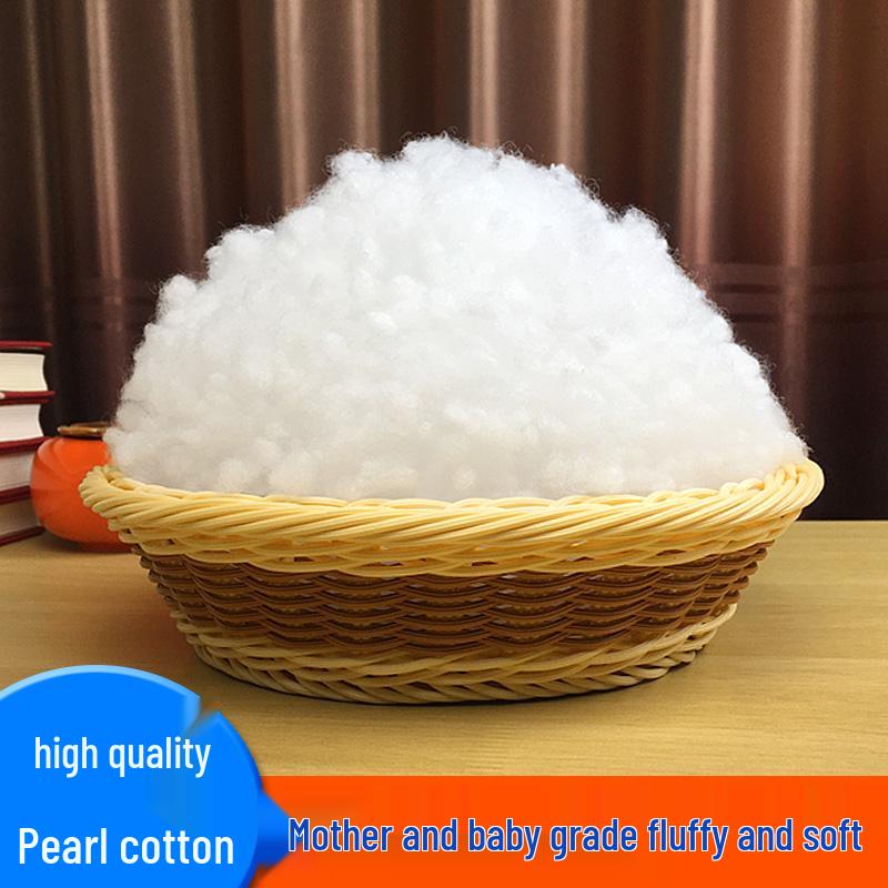 Granular Pearl & Silk Cotton Pillow with Polyester Fiber Filling