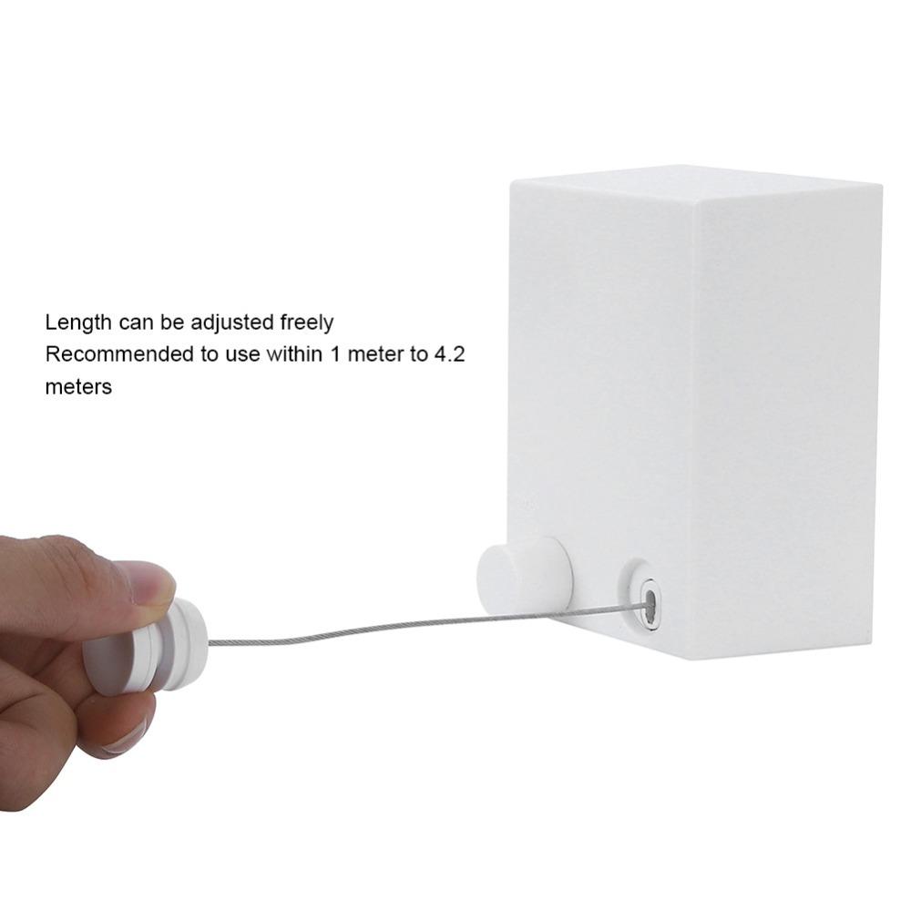 Stainless Steel ABS Clothes Drying Rope Laundry Drying Rack Bathroom Indoor Laundry Outdoor