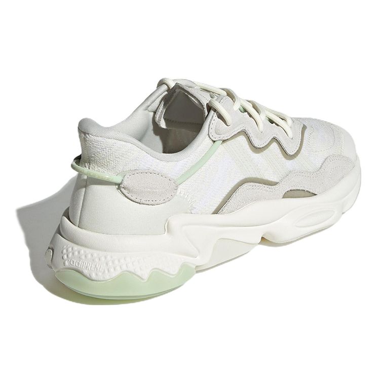 Adidas Ozweego Chalk White Women Sneakers Lime-Green GW9749