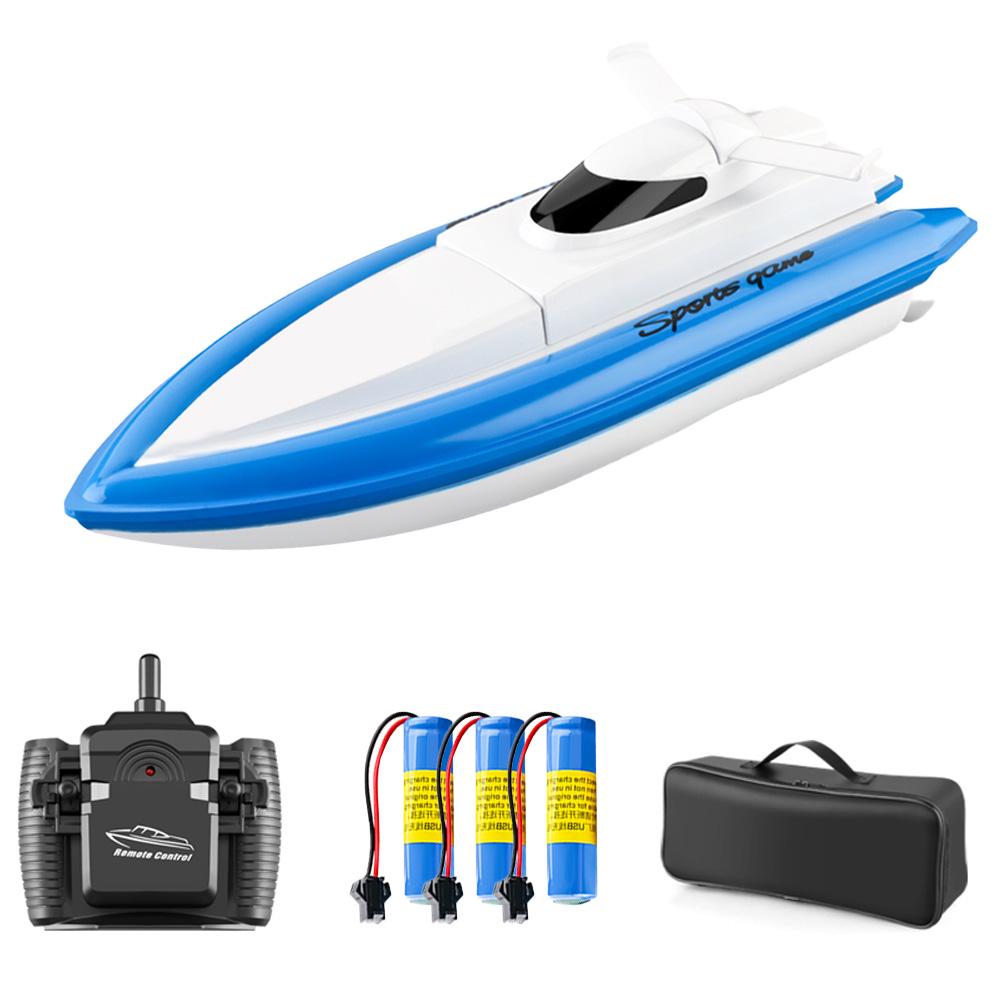 

800 Лодки с дистанционным управлением 2,4G 20 км/ч Радиоуправляемая лодка Радиоуправляемая игрушка в подарок для детей, взрослых, мальчиков и девочек с сумкой 3
