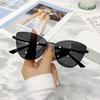 Vintage Cat Eye Frame Sunglasses Women New Luxury Brand Designer Fashion Female Eyewear Trendy Eyeglasses Shades for Lady