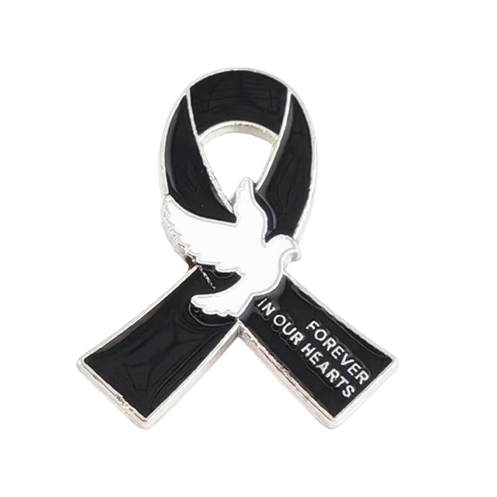 Rhinestone Breast Cancer Awareness Pin Pink Ribbon Breast Cancer Awareness Women Brooch Gifts Girls Jewelry for Charity