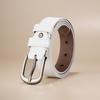 Leather Women'S Belt American Retro Fashion Jeans I Belt High Quality Corns Pin Buckle Belt Women