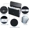 7 Pocket Expanding File Folder with Tab Erts, Accordian File Organizer Document Receipt Organizer, Accordion Folder File Keeper A4 Letter Size, for