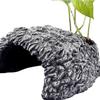 Reptile Hideout Cave, Resin Rock Hides Habitat, Fish Tank Landscape Decor, Fish Shrimp Shelter, Aquarium Ornaments For Lizards Turtles Tortoise