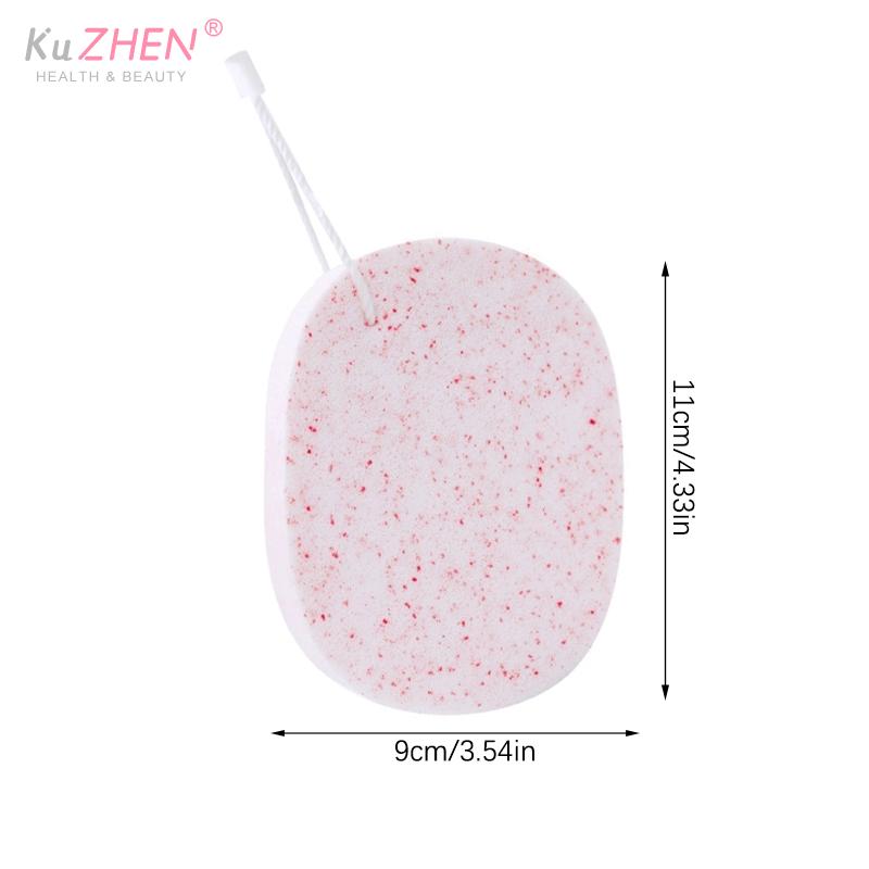 1pc Powder Puff Face Cleanser Makeup Tools Seaweed Cleansing Cleansing Flutter Compress Wash Pad Wash Face Sponge Cosmetic Puff