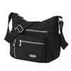 Moda casual náilon pano saco do mensageiro para as mulheres sacos de ombro multi camada feminina crossbody sacos à prova dwaterproof água mãe bolsa